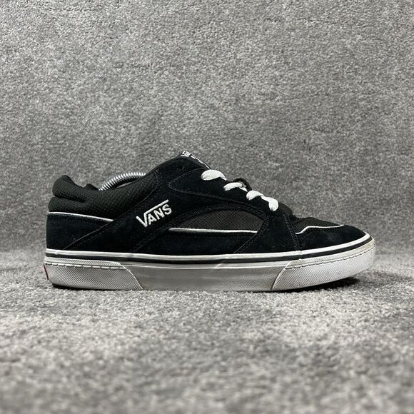 Vans Colson Mens Size 11.5 Black Suede Athletic Skateboard Skate Shoes Used - Picture 1 of 12